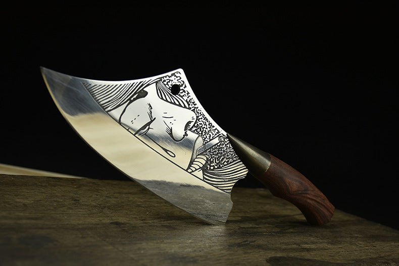 Cleaver Knife Tears Face 200mm For Sale | KatanaSwordArt Japanese Katana